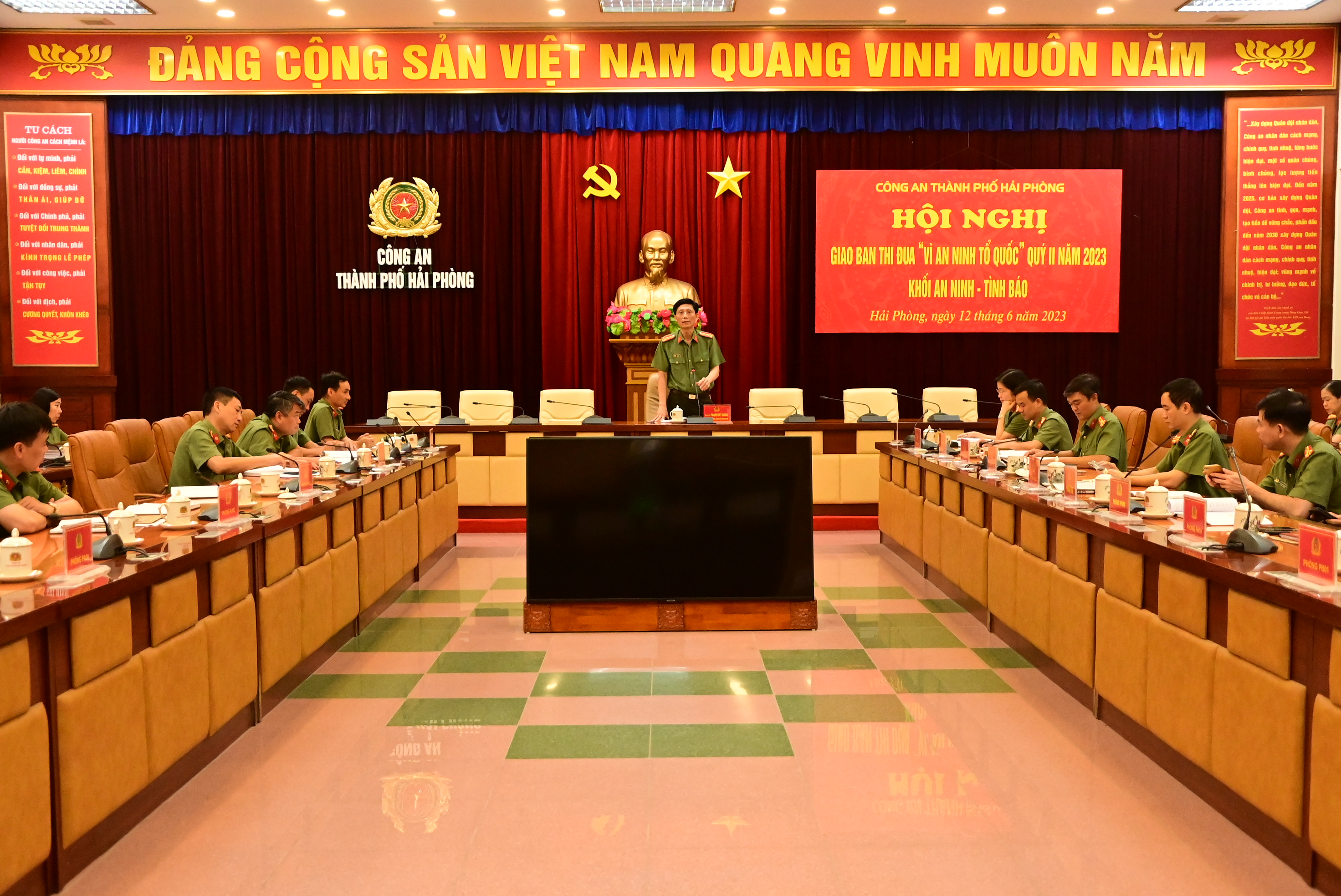 Khối An ninh Công an thành phố: Xác định 7 nhóm nhiệm vụ công tác trọng tâm